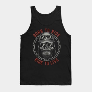 Motorcycle Series: Born to Ride Tank Top